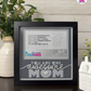 You Are One Awesome Mom - Crafted Memoirs Photo Frame By Printhaws Creations, Matte Black Frame, In A Refined Range Of Colors, 8x8 Frame Holds (4R) Photo - For Mom