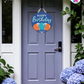 Happy Bounce - Birthday Door Hanger By Printhaws Creations, 16" Round Wooden Front Door Sign, Layered Hand-Painted Entryway Decor