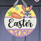 Carrots - Easter Door Hanger By Printhaws Creations, 16" Round Wooden Front Door Sign, Layered Hand-Painted Entryway Decor