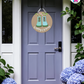 Boots - Spring Door Hanger By Printhaws Creations, 16" Round Wooden Front Door Sign, Layered Hand-Painted Entryway Decor