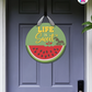 Ant - Summer Door Hanger By Printhaws Creations, 16" Round Wooden Front Door Sign, Layered Hand-Painted Entryway Decor