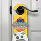 Don’t Interrupt Greatness – Gamer Doorknob Sign By Printhaws Creations, Wooden Room Sign With Console-Inspired Controller Accent