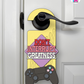 Don’t Interrupt Greatness – Gamer Doorknob Sign By Printhaws Creations, Wooden Room Sign With Console-Inspired Controller Accent