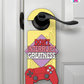 Don’t Interrupt Greatness – Gamer Doorknob Sign By Printhaws Creations, Wooden Room Sign With Console-Inspired Controller Accent