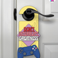 Don’t Interrupt Greatness – Gamer Doorknob Sign By Printhaws Creations, Wooden Room Sign With Console-Inspired Controller Accent