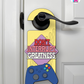 Don’t Interrupt Greatness – Gamer Doorknob Sign By Printhaws Creations, Wooden Room Sign With Console-Inspired Controller Accent