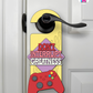 Don’t Interrupt Greatness – Gamer Doorknob Sign By Printhaws Creations, Wooden Room Sign With Console-Inspired Controller Accent