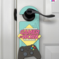 Gamer At Work – Gamer Doorknob Sign By Printhaws Creations, Wooden Room Sign With Console-Inspired Controller Accent