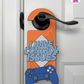 I Have Control Issues – Gamer Doorknob Sign By Printhaws Creations, Wooden Room Sign With Console-Inspired Controller Accent