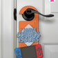 I Have Control Issues – Gamer Doorknob Sign By Printhaws Creations, Wooden Room Sign With Console-Inspired Controller Accent