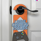 I Have Control Issues – Gamer Doorknob Sign By Printhaws Creations, Wooden Room Sign With Console-Inspired Controller Accent