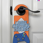 I Have Control Issues – Gamer Doorknob Sign By Printhaws Creations, Wooden Room Sign With Console-Inspired Controller Accent