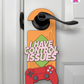 I Have Control Issues – Gamer Doorknob Sign By Printhaws Creations, Wooden Room Sign With Console-Inspired Controller Accent