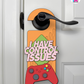 I Have Control Issues – Gamer Doorknob Sign By Printhaws Creations, Wooden Room Sign With Console-Inspired Controller Accent