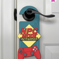 NPC Mode: Activated – Gamer Doorknob Sign By Printhaws Creations, Wooden Room Sign With Console-Inspired Controller Accent