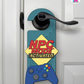 NPC Mode: Activated – Gamer Doorknob Sign By Printhaws Creations, Wooden Room Sign With Console-Inspired Controller Accent