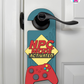 NPC Mode: Activated – Gamer Doorknob Sign By Printhaws Creations, Wooden Room Sign With Console-Inspired Controller Accent