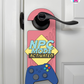 NPC Mode: Activated – Gamer Doorknob Sign By Printhaws Creations, Wooden Room Sign With Console-Inspired Controller Accent
