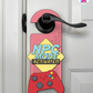 NPC Mode: Activated – Gamer Doorknob Sign By Printhaws Creations, Wooden Room Sign With Console-Inspired Controller Accent