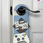 Respawning – Gamer Doorknob Sign By Printhaws Creations, Wooden Room Sign With Console-Inspired Controller Accent