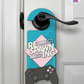 Respawning – Gamer Doorknob Sign By Printhaws Creations, Wooden Room Sign With Console-Inspired Controller Accent