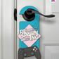 Respawning – Gamer Doorknob Sign By Printhaws Creations, Wooden Room Sign With Console-Inspired Controller Accent