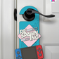 Respawning – Gamer Doorknob Sign By Printhaws Creations, Wooden Room Sign With Console-Inspired Controller Accent