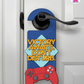 Victory Awaits. Don’t Disturb. – Gamer Doorknob Sign By Printhaws Creations, Wooden Room Sign With Console-Inspired Controller Accent