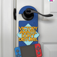 Victory Awaits. Don’t Disturb. – Gamer Doorknob Sign By Printhaws Creations, Wooden Room Sign With Console-Inspired Controller Accent