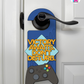 Victory Awaits. Don’t Disturb. – Gamer Doorknob Sign By Printhaws Creations, Wooden Room Sign With Console-Inspired Controller Accent