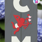 Cupid - Vertical Sign Swappable By Printhaws Creations, 3D Accent (Approx. 8 × 8 in)