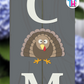 Turkey - Vertical Sign Swappable By Printhaws Creations, 3D Accent (Approx. 8 × 8 in)