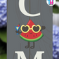 Watermelon - Vertical Sign Swappable By Printhaws Creations, 3D Accent (Approx. 8 × 8 in)