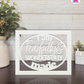 Wonderfully Made - Faith Silhouette Versatile Decor By Printhaws Creations, Laser-Cut Wooden Tabletop or Wall Sign, Open-Cut Christian Home Decor